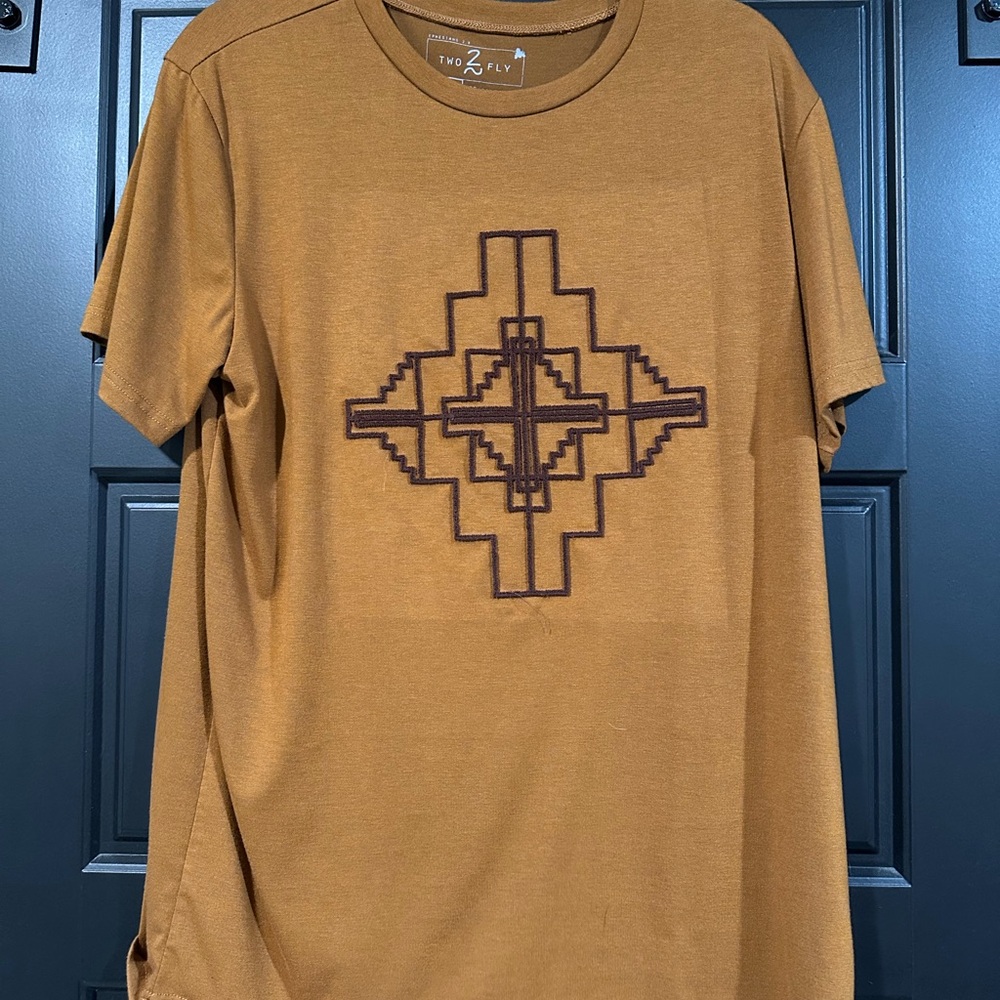 Brown Graphic T-Shirt
